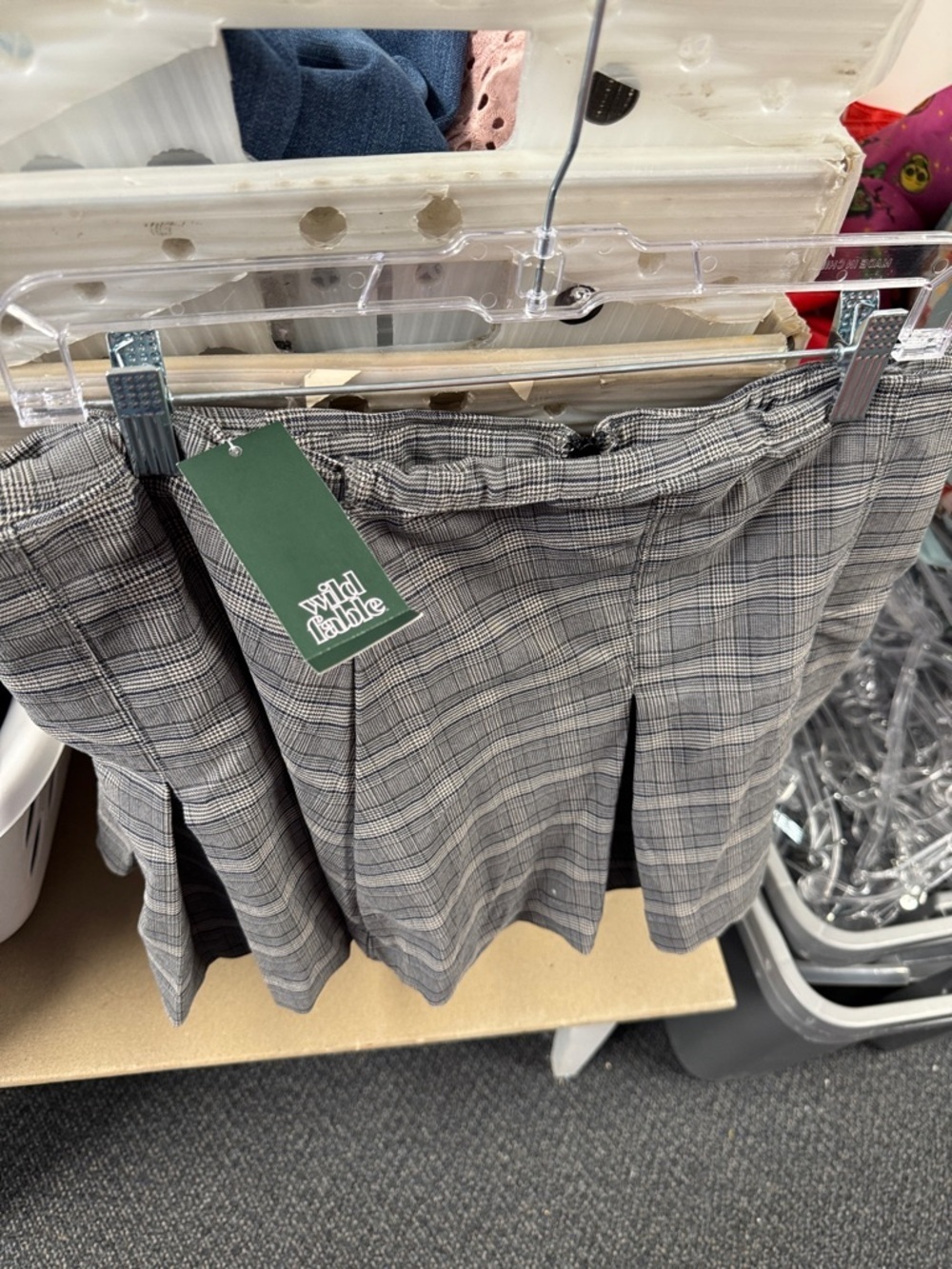 Wild fable plaid skirt XL // 0425278